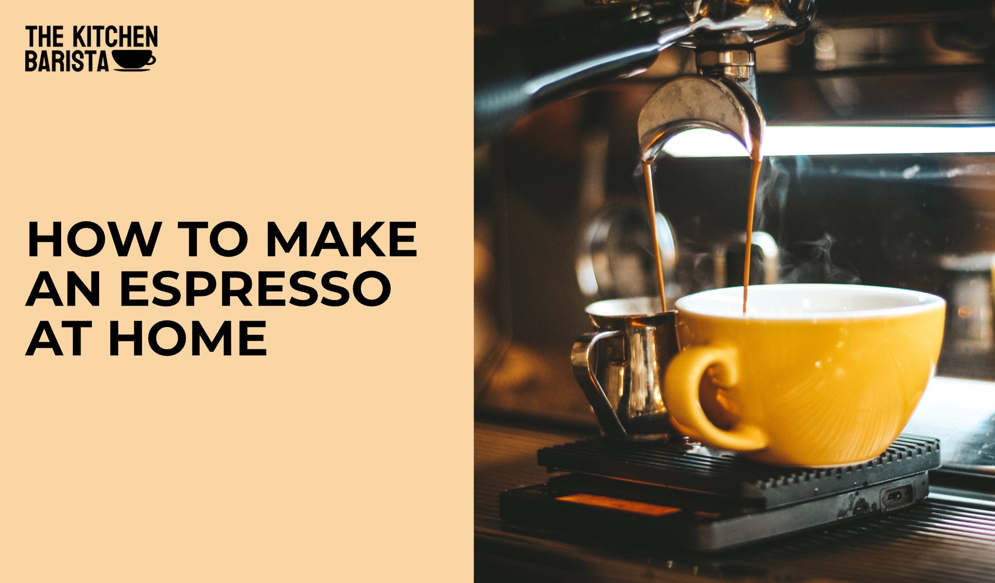 How to make 2024 espresso coffee at home