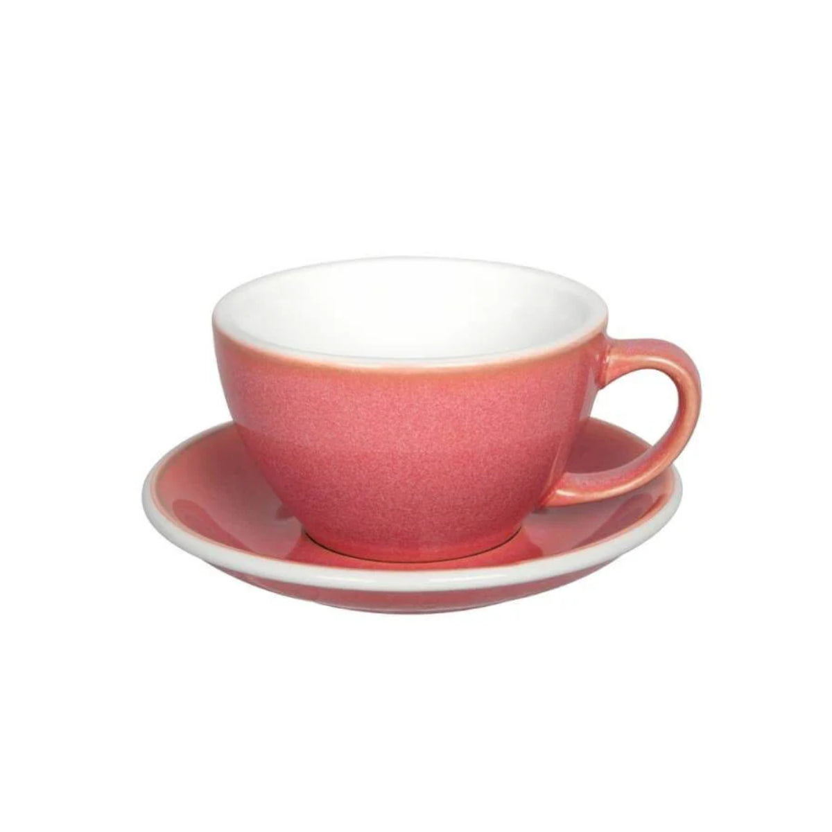 Loveramics Egg Latte Cup & Saucer - Potters Colours (300ml)