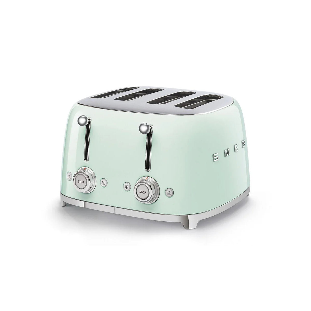 Smeg Retro-Style 4-Slice Toaster TSF03PGUS (Pastel Green)