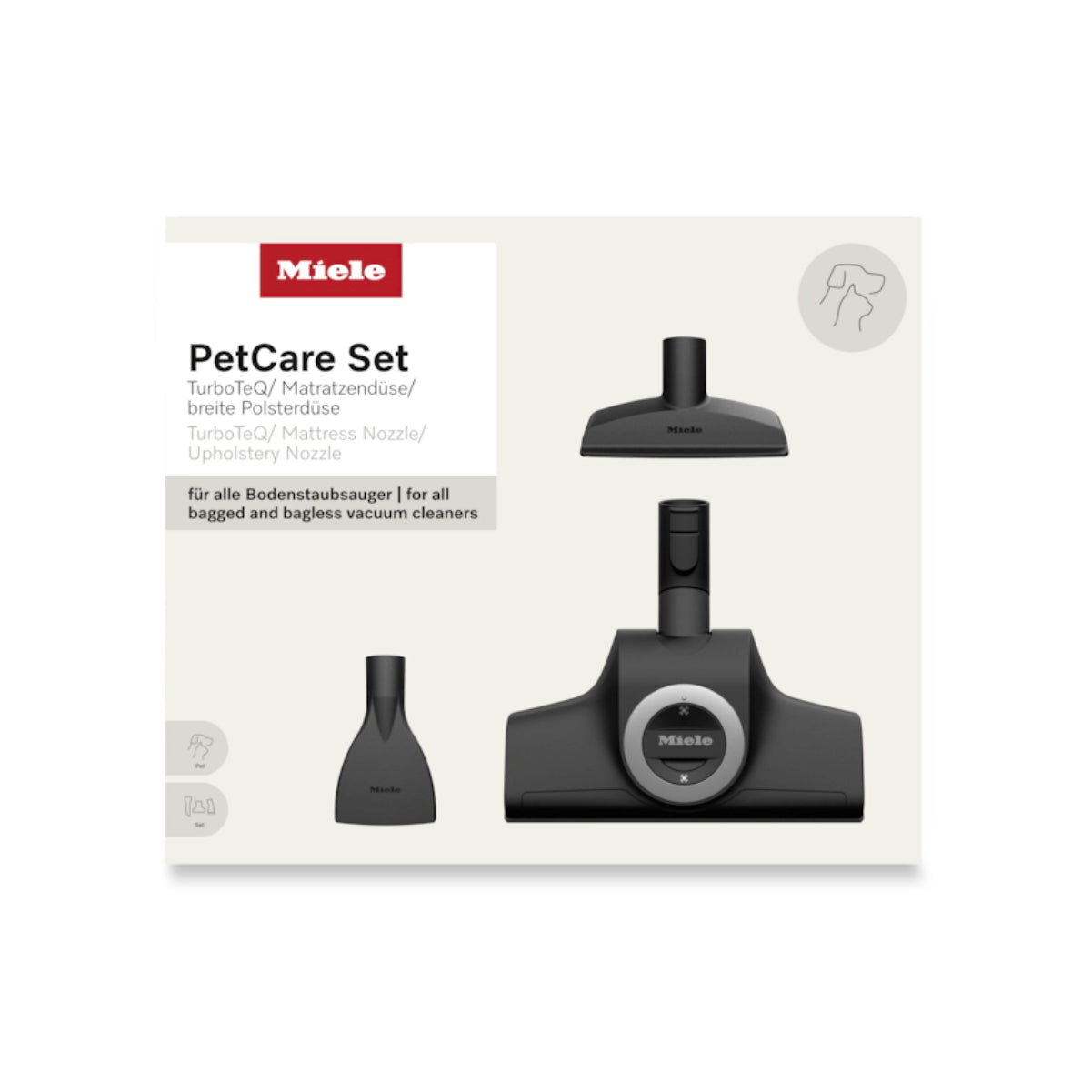 Miele C-PCS PetCareSet (Set Includes STB-305, SMD10, Upholstery Nozzle)