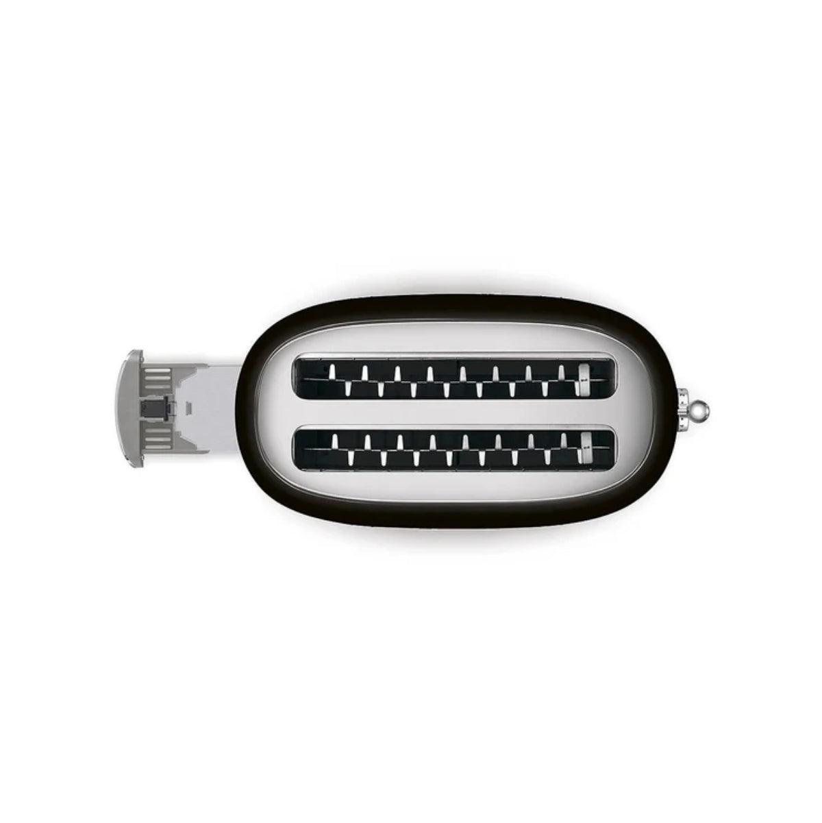 Smeg Retro-Style 4-Slice Toaster TSF02BLUS (Black)