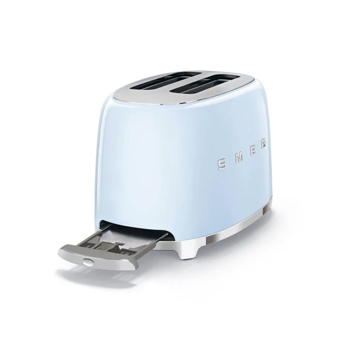 Smeg Retro-Style 2-Slice Toaster TSF01PBUS (Pastel Blue)
