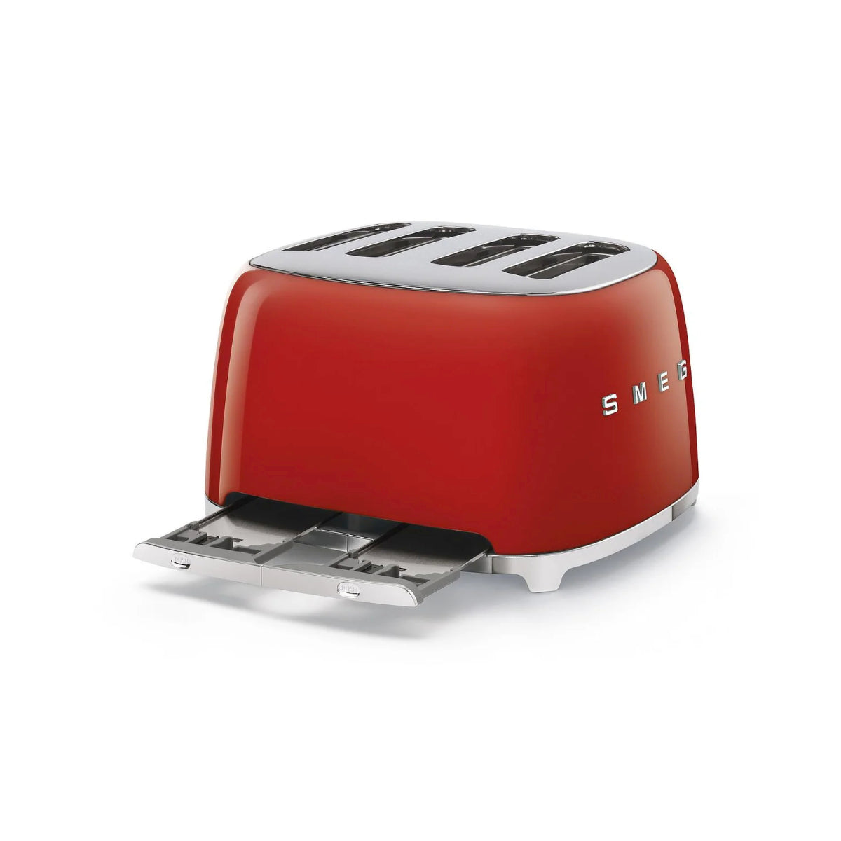 Smeg Retro-Style 4-Slice Toaster TSF03RDUS (Red)