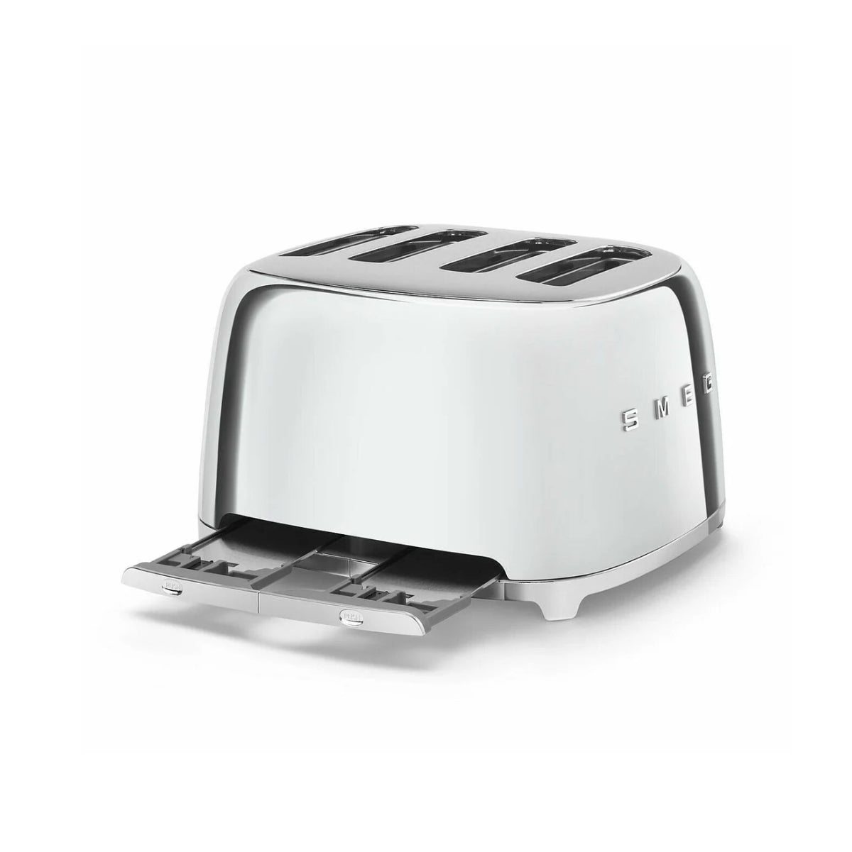 Grille-pain Smeg rétro 4 tranches TSF03SSUS (acier inoxydable)