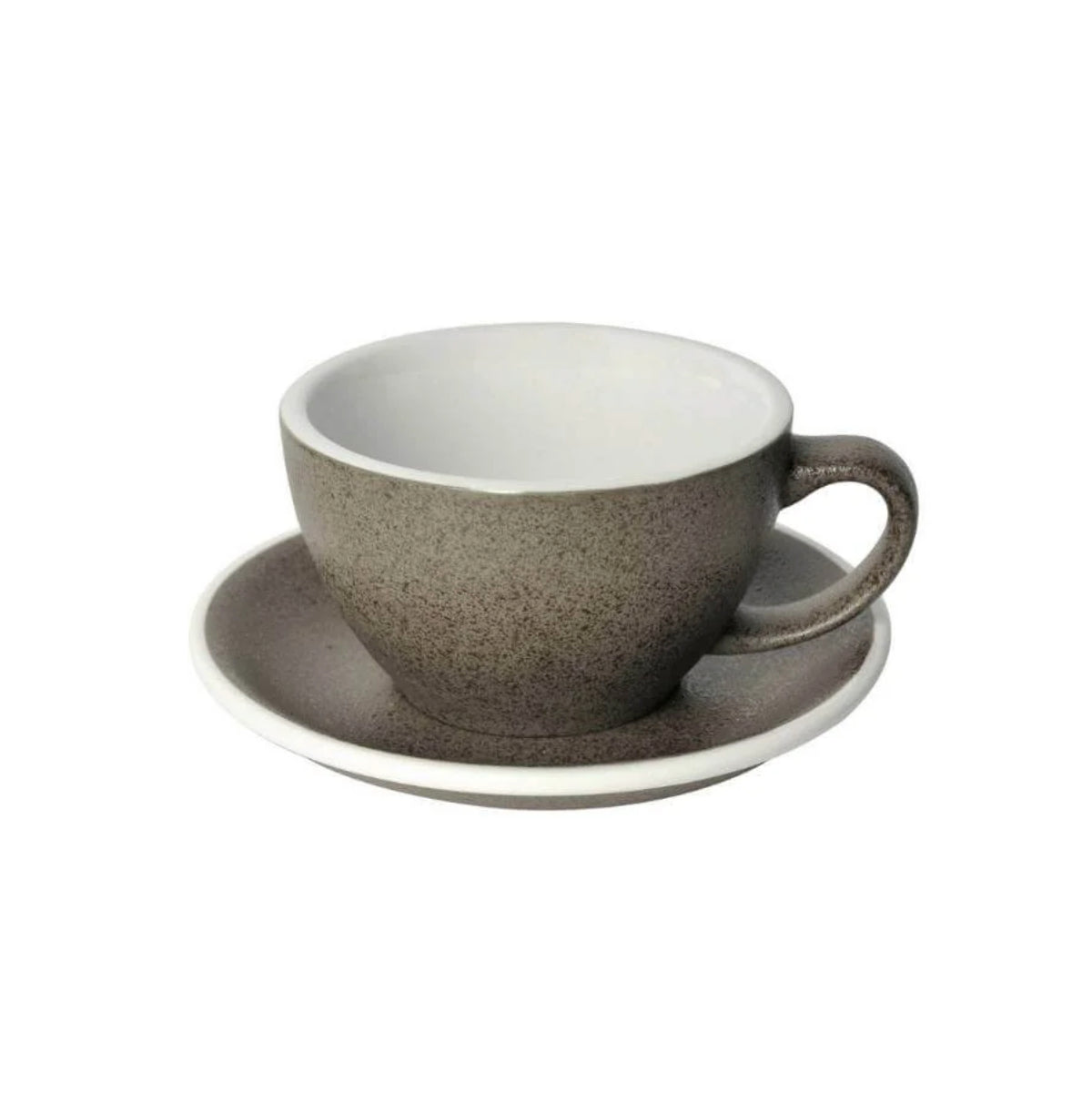 Loveramics Egg Latte Cup & Saucer - Potters Colours (300ml)