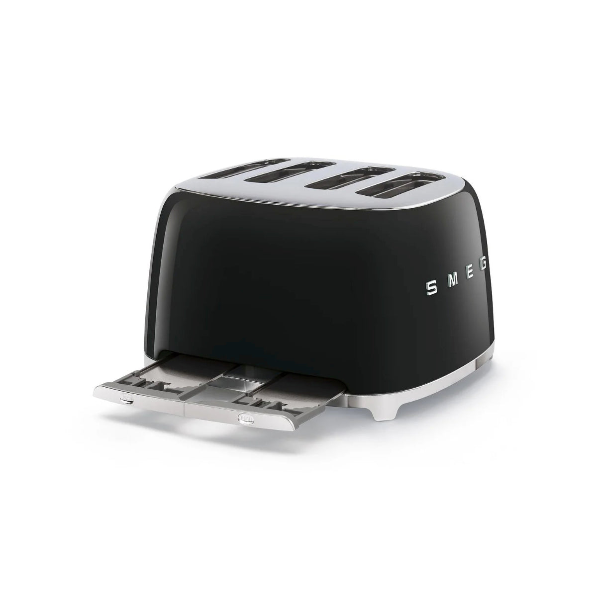 Smeg Retro-Style 4-Slice Toaster TSF03BLUS (Black)