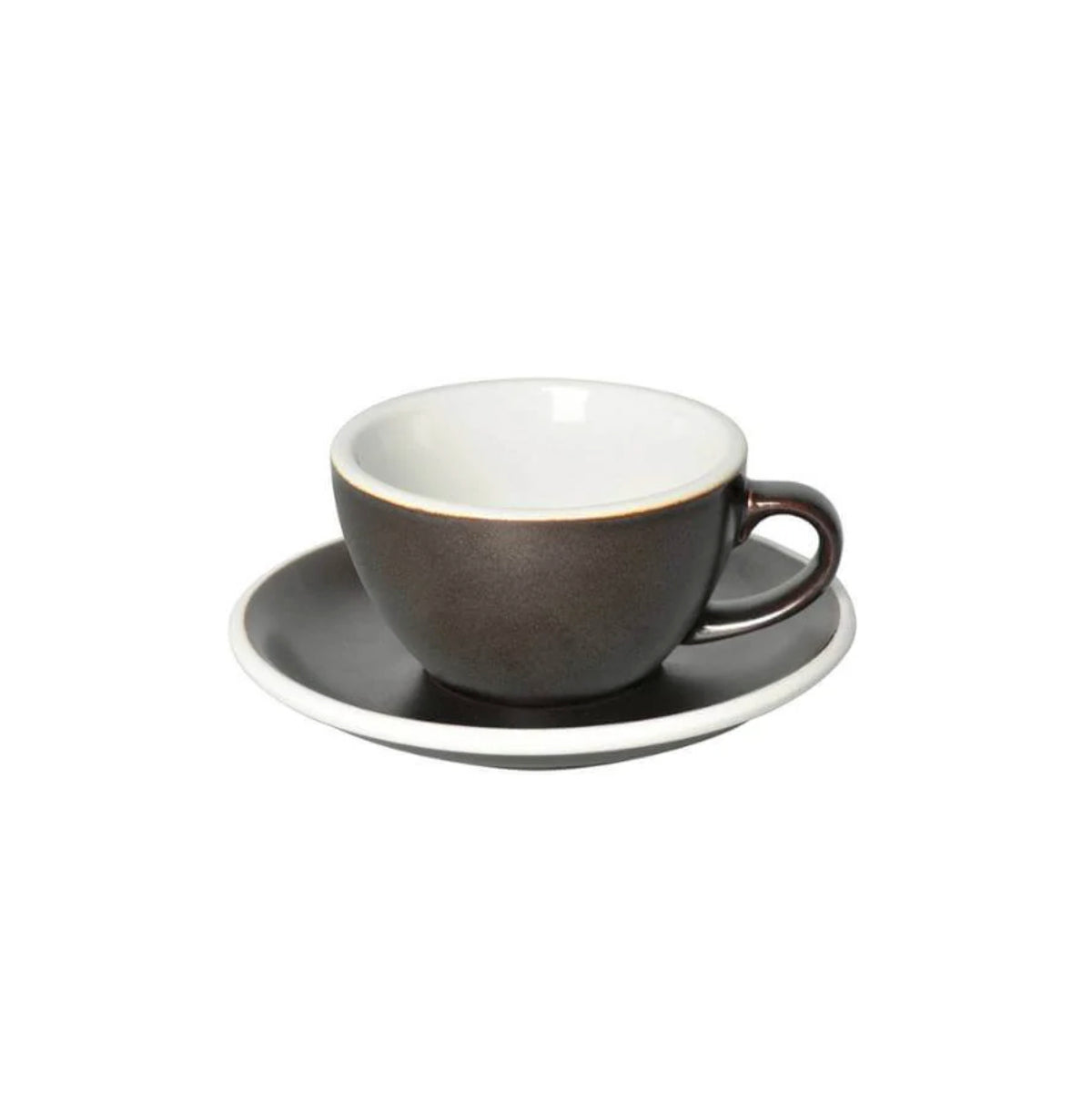 Loveramics Egg Cappuccino Cup & Saucer - Potters Colours (200ml)