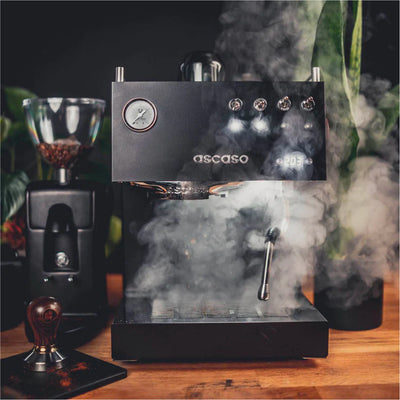Ascaso Steel Uno PID V4 Professional Espresso Machine (Black) - UNO110