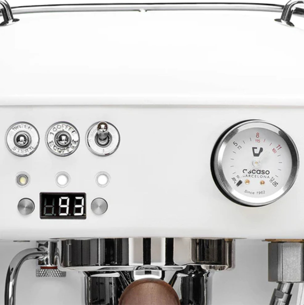 Ascaso Dream PID Espresso Machine (Cloud White)