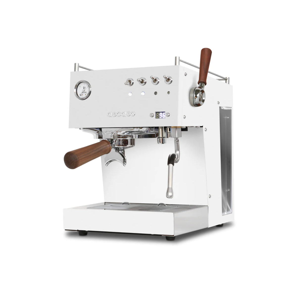 Ascaso Steel Duo Plus V2 PID Dual Thermoblock Espresso Machine (White)