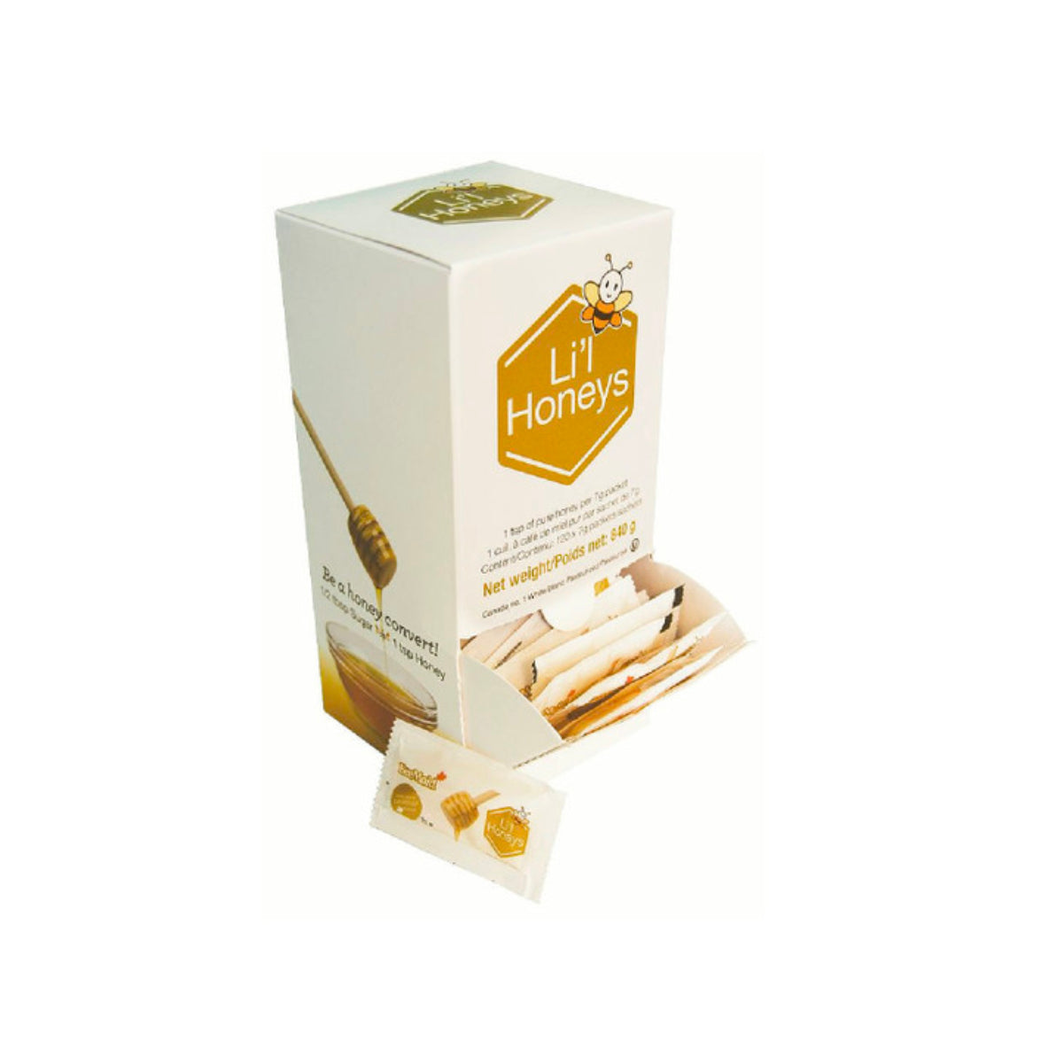 Bee Maid Li'l Honeys Packets Pack of 6 (720 x 7g)