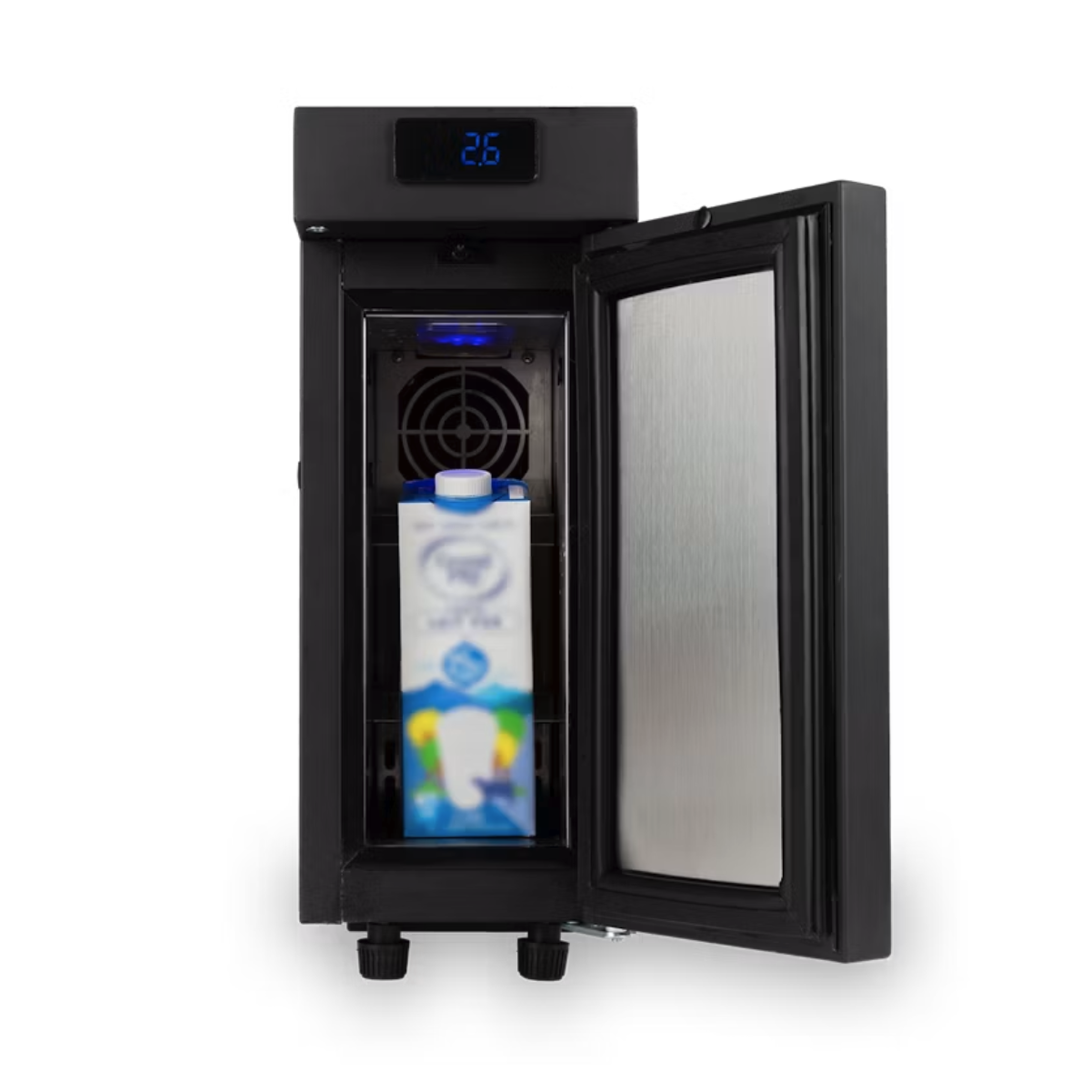 Bellucci 2.6L Milk Fridge (Black)