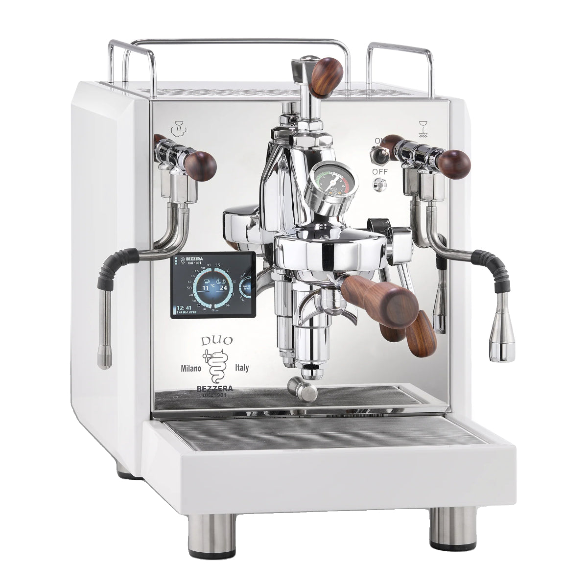 Bezzera Duo MN Dual Boiler Espresso Machine - White