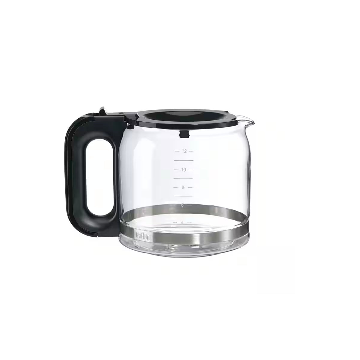 Braun BrewSense 12-Cup Digital Drip Coffee Maker with Glass Carafe (Black) - KF7000BK
