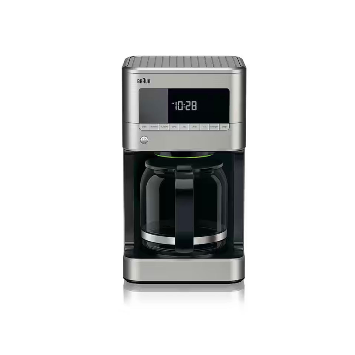 Braun BrewSense 12-Cup Digital Drip Coffee Maker with Glass Carafe (Stainless Steel) - KF7170SI