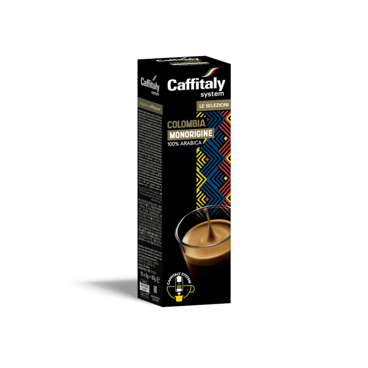 Caffitaly Colombia Coffee Capsules (Pack Of 10)