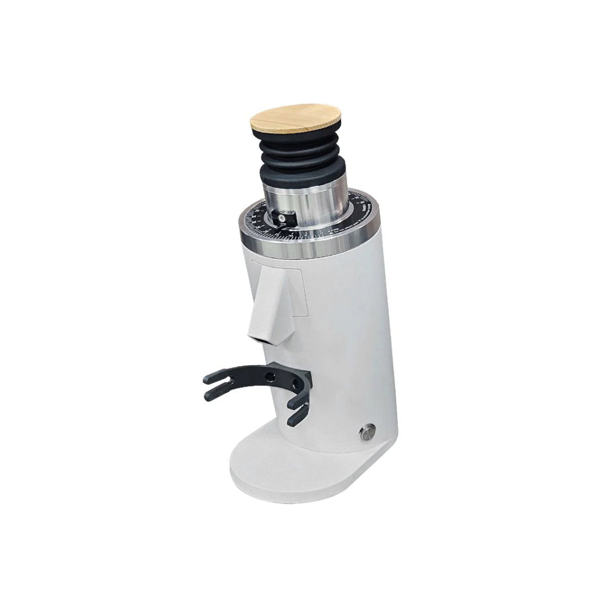 DF54 V2 Single Dose Coffee Grinder with Red Titanium Burrs (White)