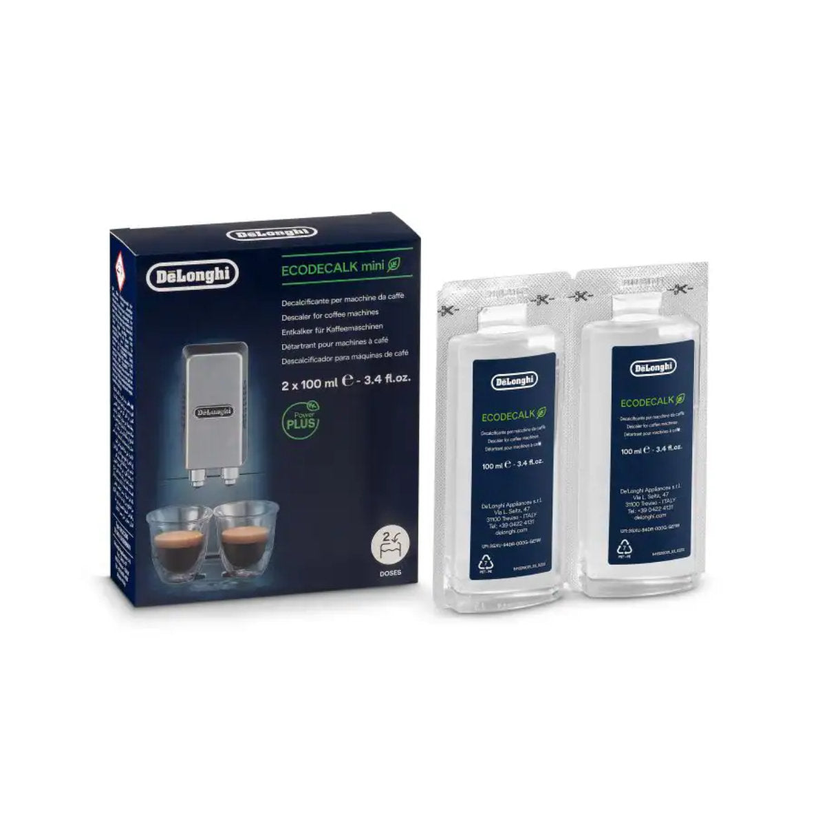 De Longhi EcoDecalk Descaler 3.4 oz DLSC200