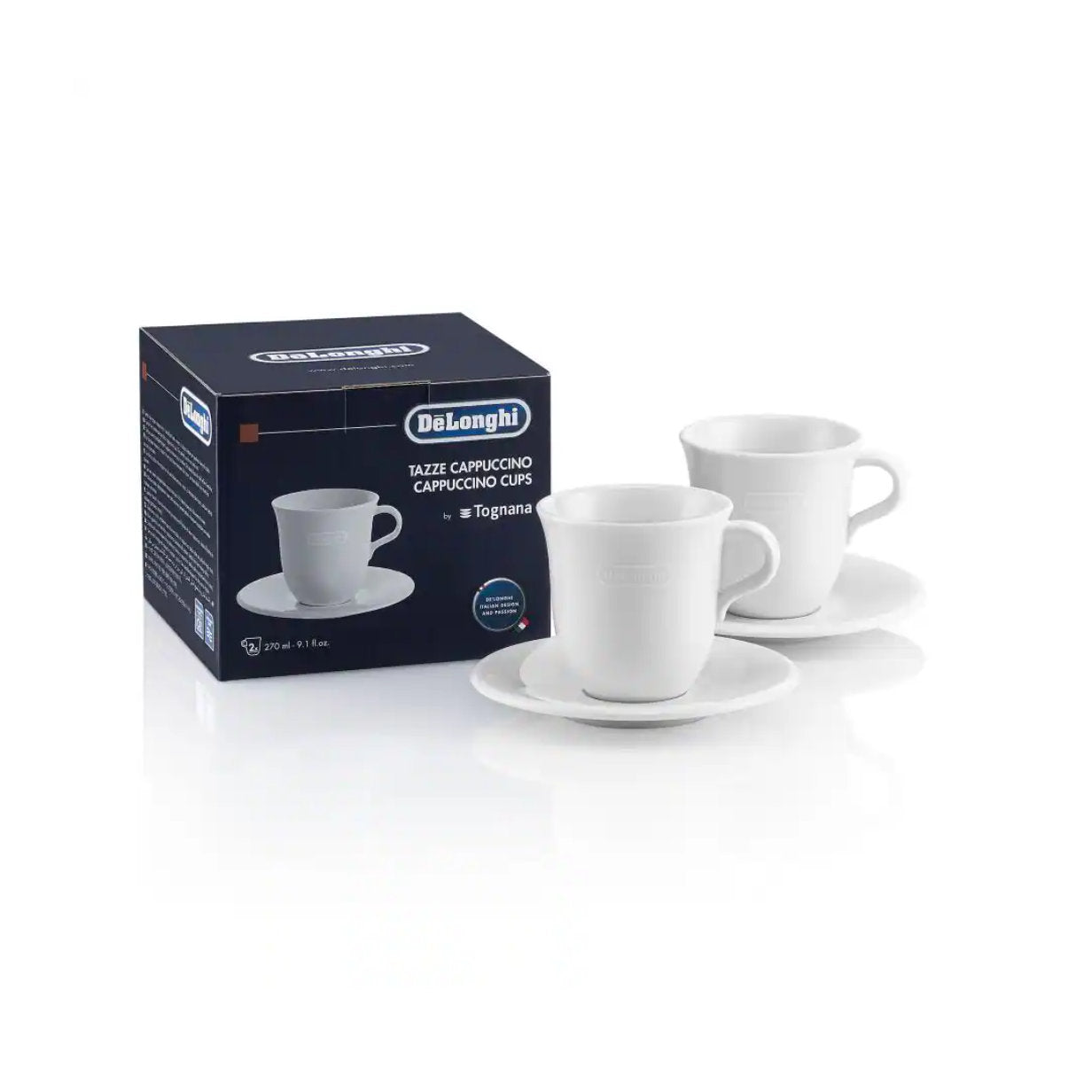 De'Longhi Porcelin Cappuccino Cups - DLSC309