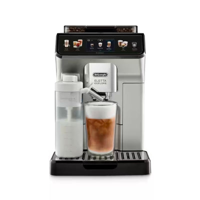 De'Longhi Eletta Explore Automatic Espresso Machine With Cold Brew (Open Box - Unused) - ECAM45086S