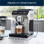 De'Longhi Eletta Explore Automatic Espresso Machine With Cold Brew (Silver) - ECAM45086S