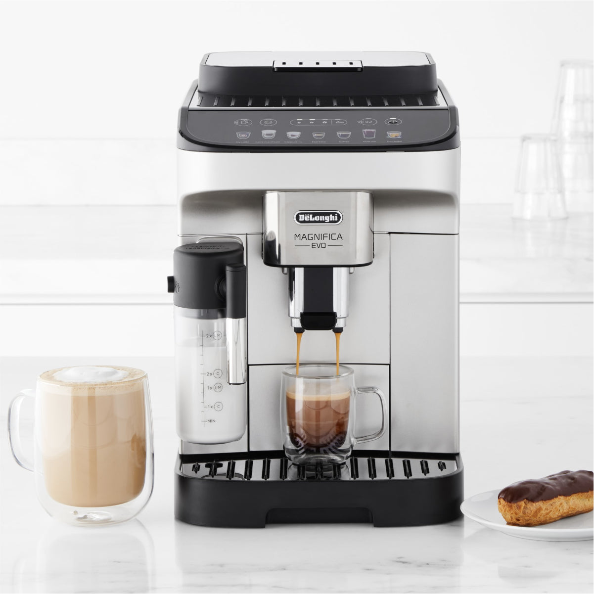 De'Longhi Magnifica Evo with LatteCrema System Automatic Espresso Machine - ECAM29084SB