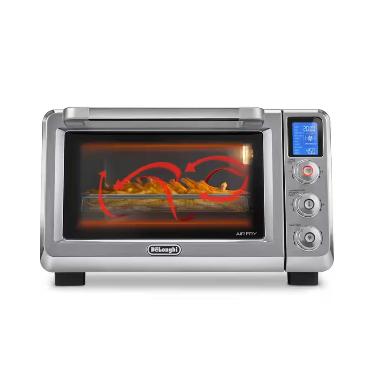 De'Longhi Livenza 9-in-1 Air Fry Convection Toaster Oven (Stainless Steel) EO241264M