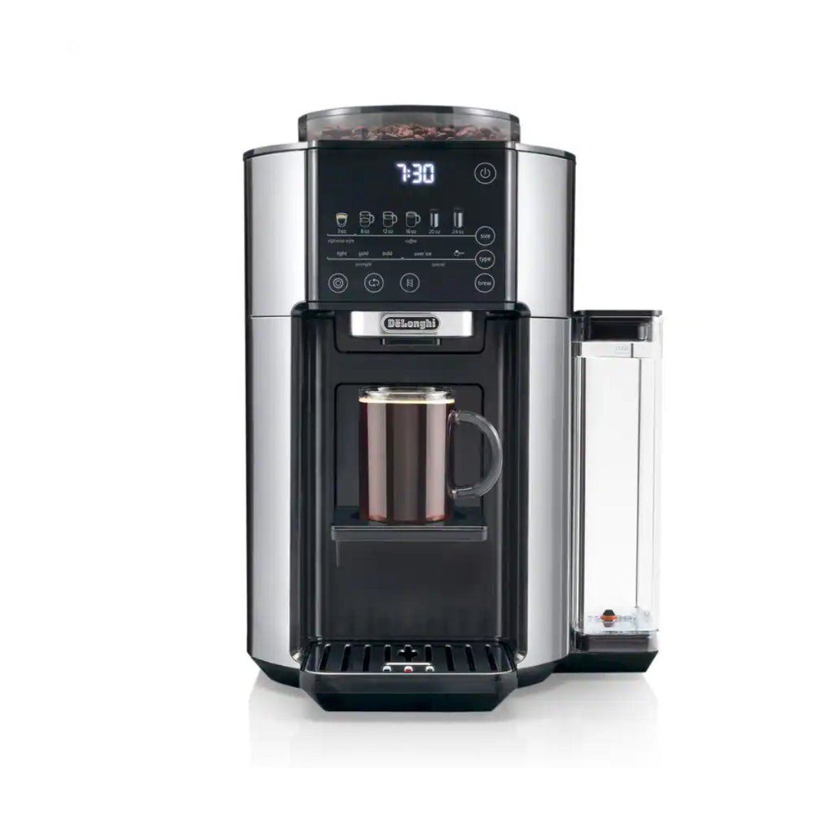 De'Longhi TrueBrew Automatic Digital Drip Coffee Machine (Stainless Steel) - CAM51025SB