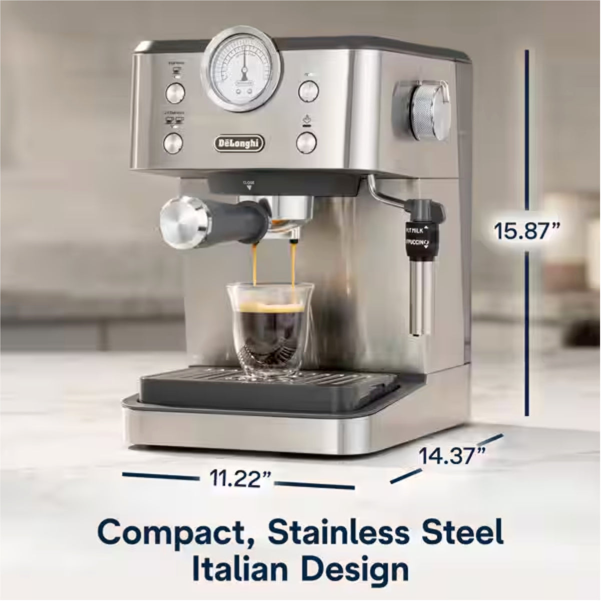 De'Longhi Linea Classic Espresso Machine EM450