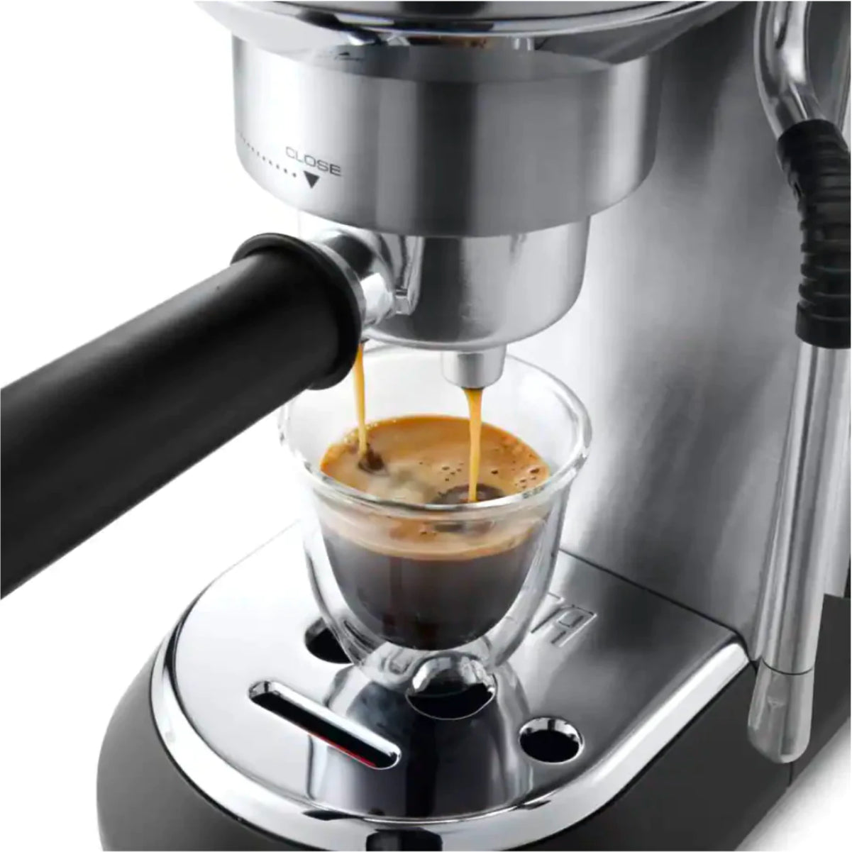 De'Longhi Dedica Arte Cappuccino & Espresso Machine (Silver) - EC885M