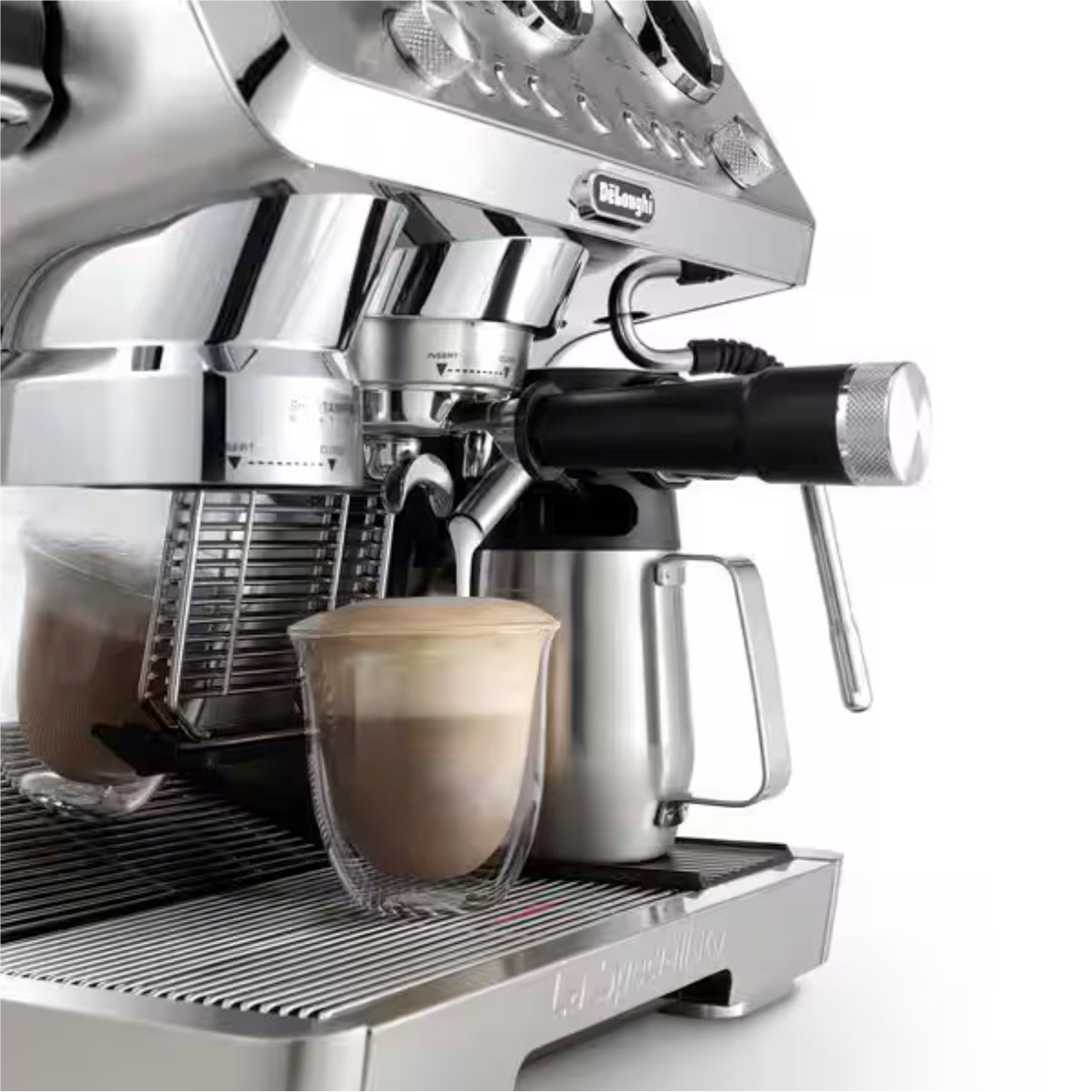 De'Longhi La Specialista Maestro With Cold Brew Semi-Automatic Espresso Machine (Silver) -  EC9885M