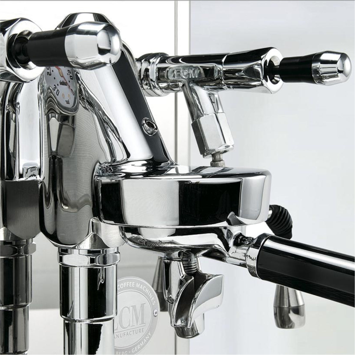 ECM Synchronika PID Semi-Automatic Espresso Machine (Open Box Demo Unit-Stainless Steel)