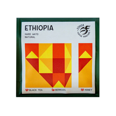 Ethica Ethiopia Haro Wato Natural Espresso Whole Bean Coffee