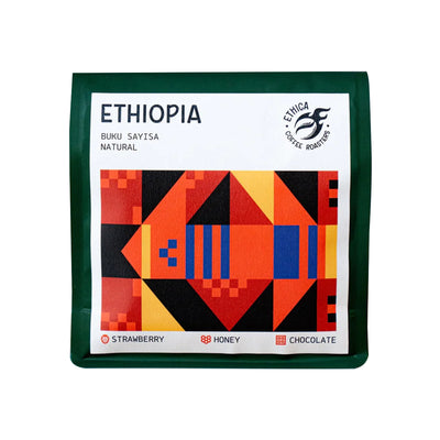 Ethica Ethiopia Buku Sayisa Natural Whole Bean Coffee