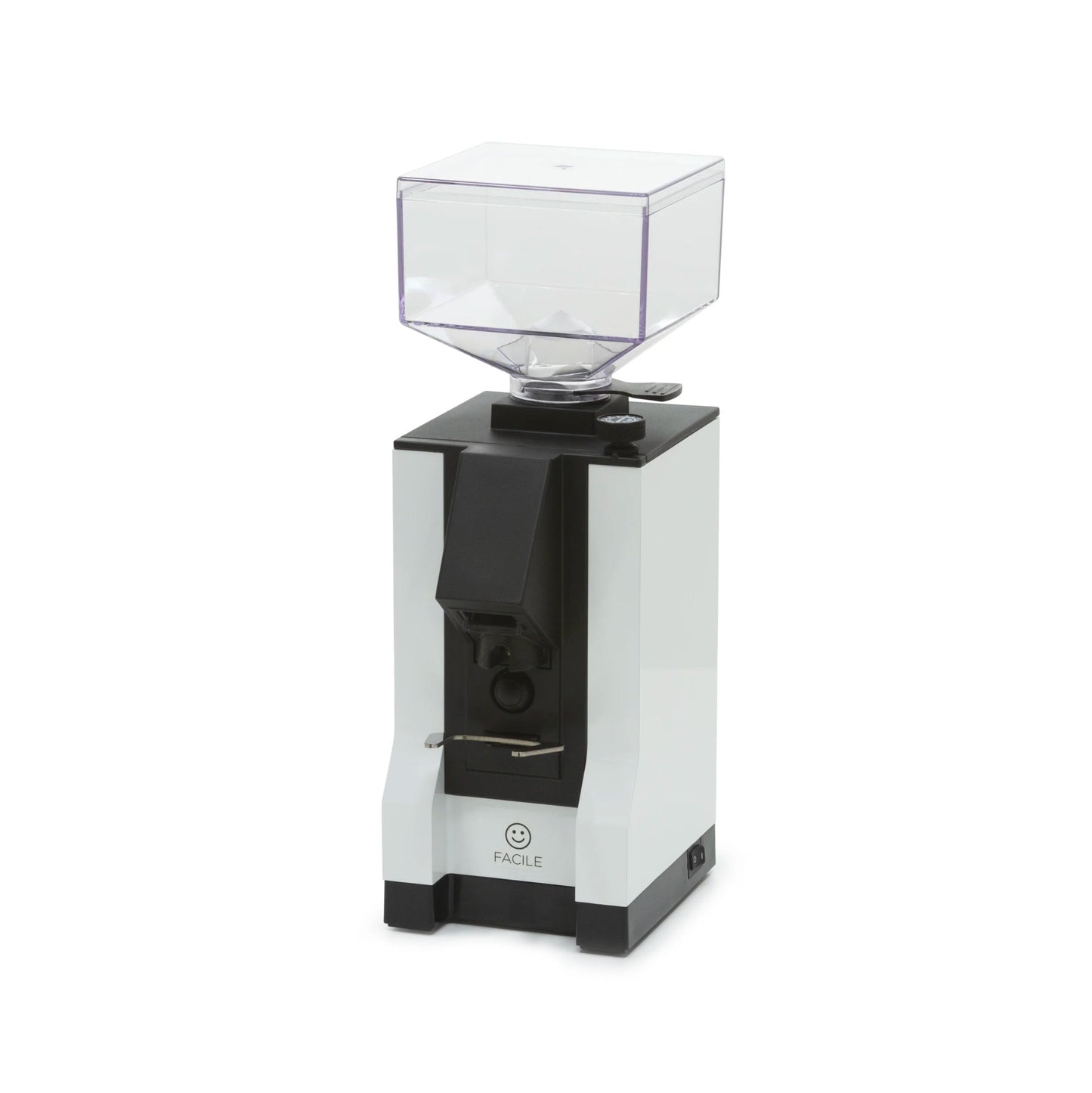 Eureka Mignon Facile Flat Burr Coffee Grinder (White)