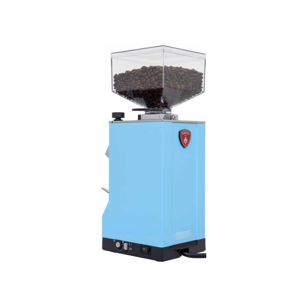 Eureka Mignon Silenzio Flat Burr Coffee Grinder (Pale Blue)