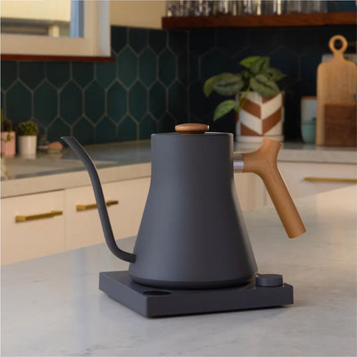 Fellow Stagg EKG Electric Pour Over Kettle (Slate Grey + Maple)