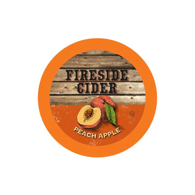 Fireside Cider Peach Apple Single-Serve Coffee Pods (Pack of 40)
