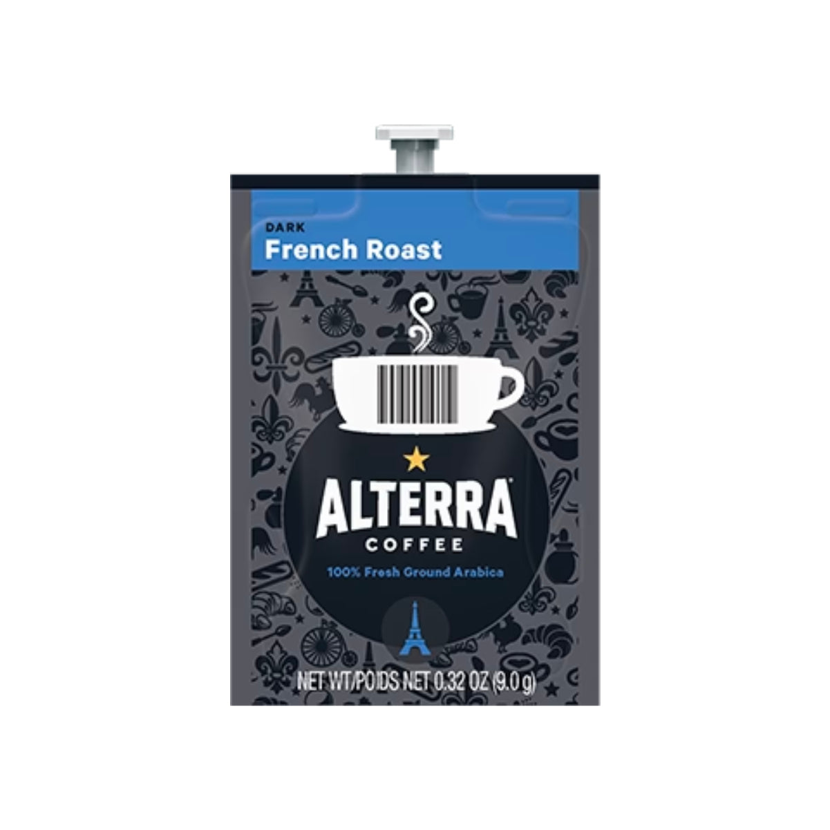 Café torréfié français Flavia Alterra Freshpacks (paquet de 100)