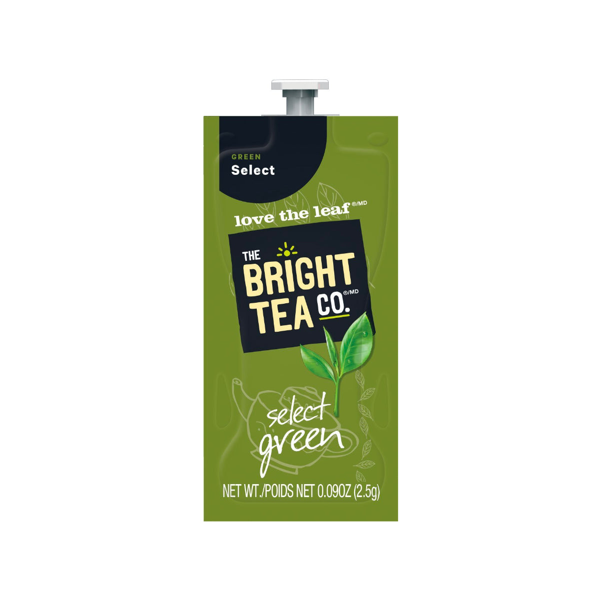 Flavia Bright Tea Co. Select Green Herbal Freshpacks (paquet de 100)