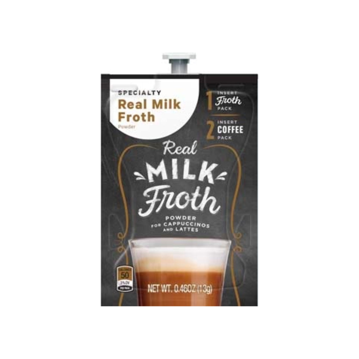 Mousse de lait en poudre fraîche Flavia Real (pack de 72)
