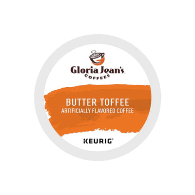 Gloria Jean's Butter Toffee Single-Serve Pods