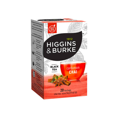 Higgins & Burke Cardamom Chai Tea Bags (20 Count)