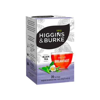 Higgins & Burke English Breakfast Tea Bags (20 Count)