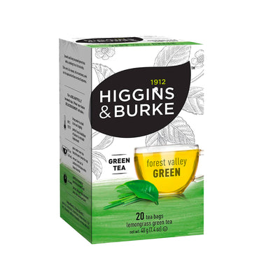 Higgins & Burke Forest Valley Green Tea Bags (20 Count)