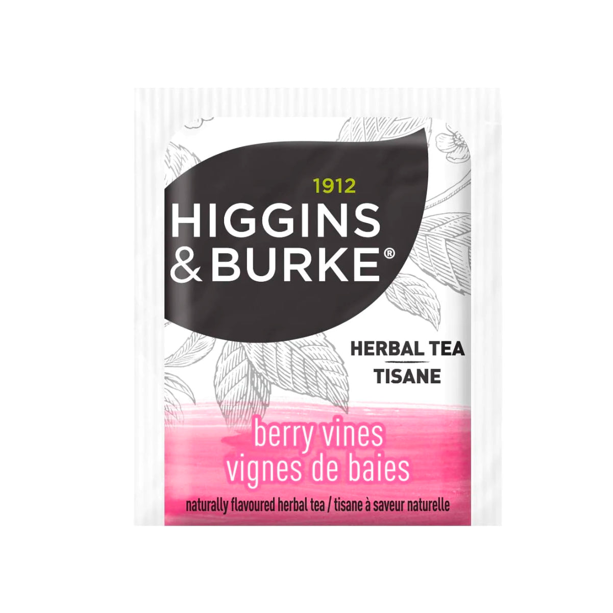 Higgins & Burke Raspberry Black Currant Berry Vines Tea Bags (20 Count)