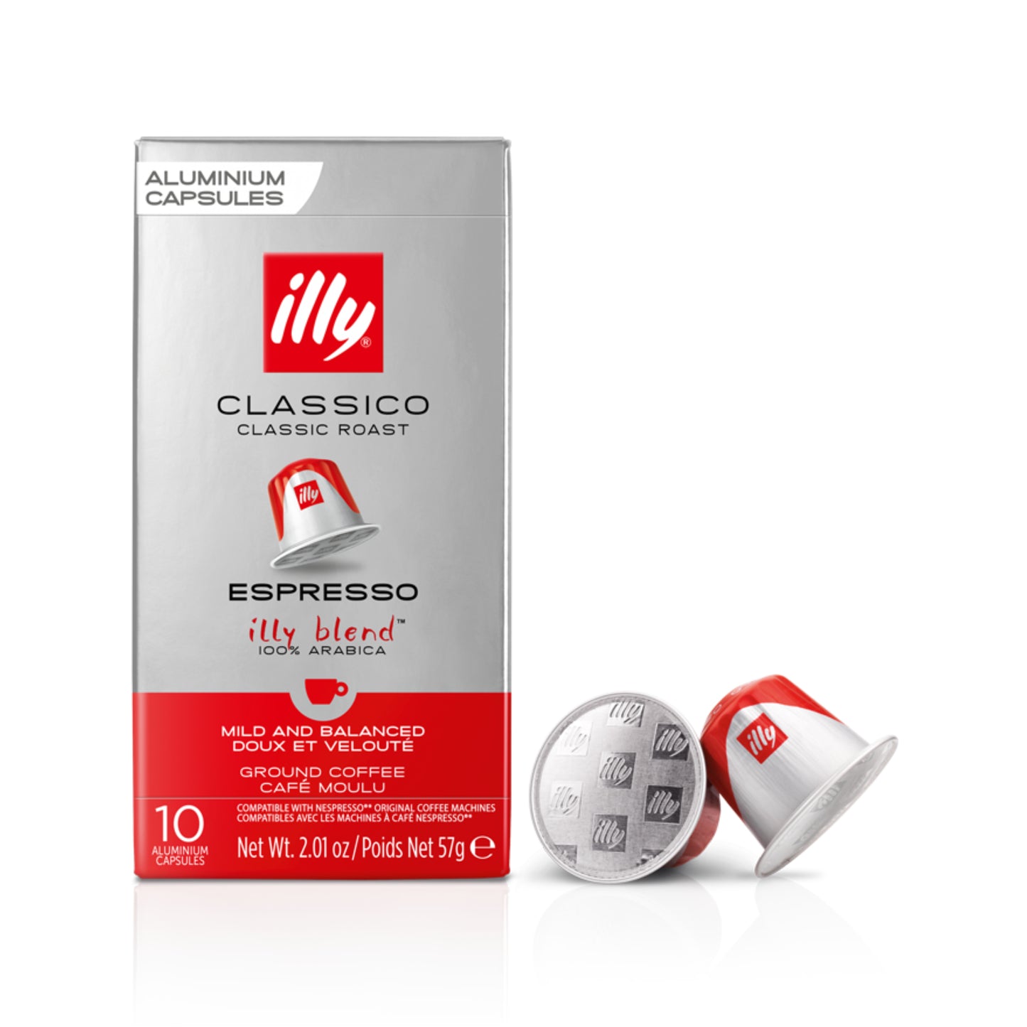 Illy Classico Nespresso Compatible Capsules - Medium Roast (10 Count)