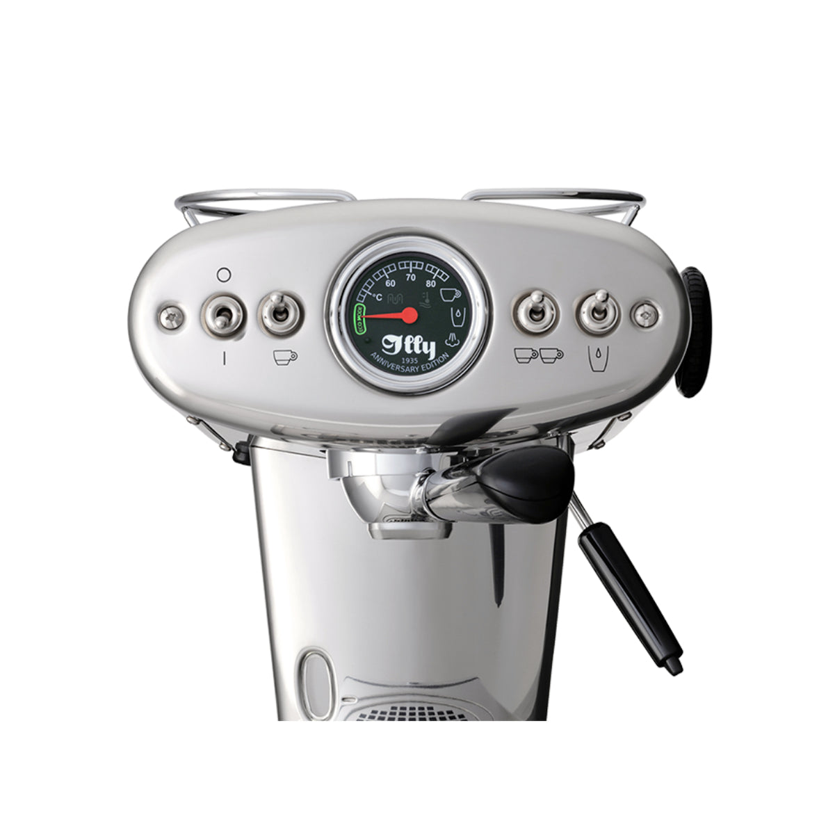 illy X1 Anniversary E.S.E Pods & Ground Espresso Machine (Stainless Steel)