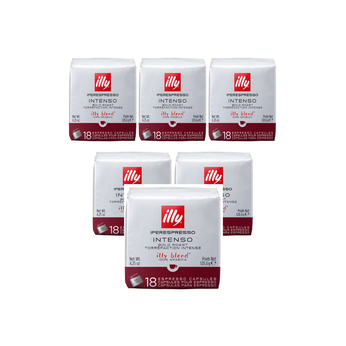 Capsules illy Intenso iperEspresso - Torréfaction foncée (21 unités)