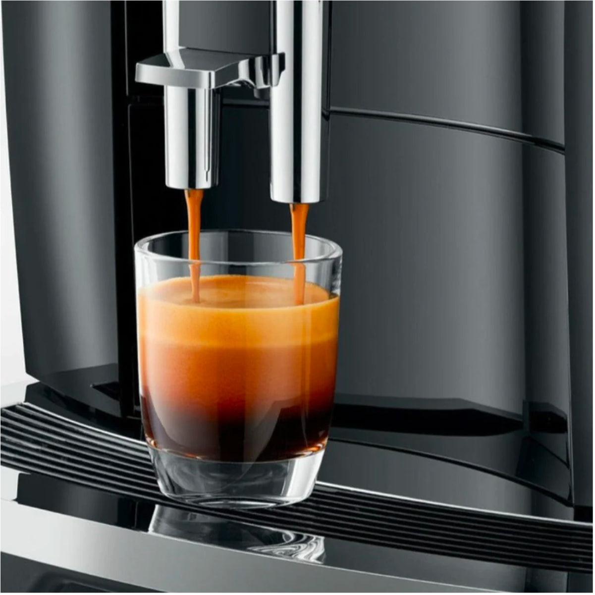 Jura E4 Automatic Espresso Machine (Piano Black)